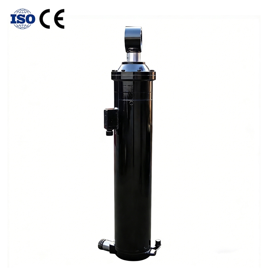 Upper bracket of dump truck oil cylinder