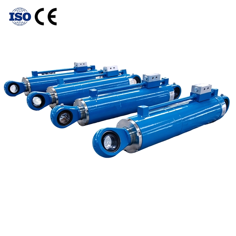 Tree moving machine oil cylinder